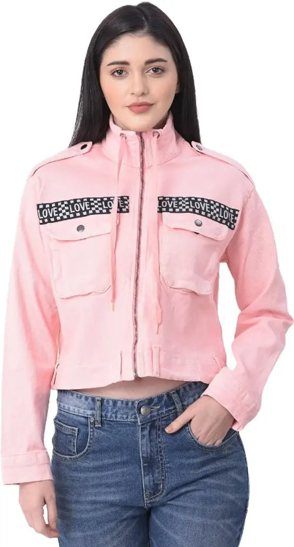 REALM  Full Sleeve Solid Women Jacket