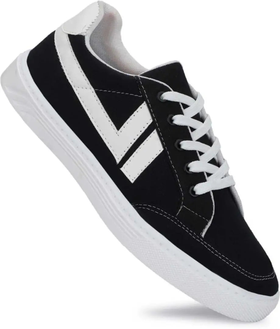 Fashionable Latest Black Sneakers for Men