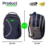 Benicia Regular School Bag for Boys Girls / Laptop Backpack for Men Women