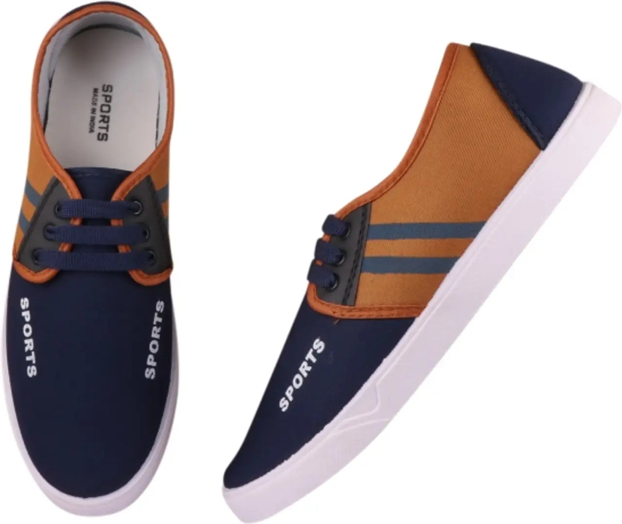 Classy PVC Solid  Sneakers for Men