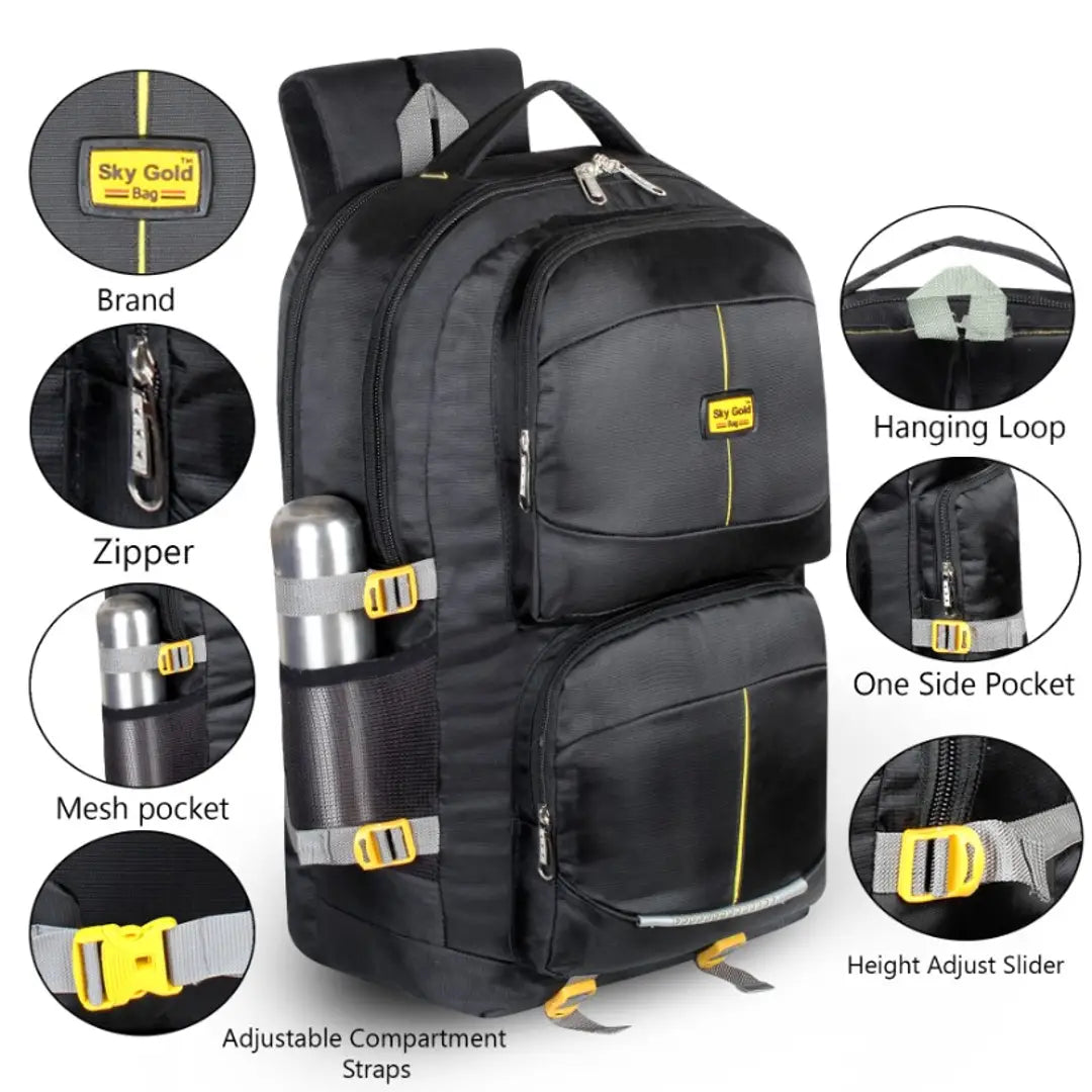 Rucksack bag travel bag for men tourist bag backpack for hiking trekking camping Rucksack - 60 L