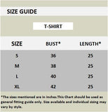 Women's Cotton Blend Graphic Print T-Shirt Buy 1 Get 1 Free