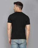 Balino London Cotton Printed Half Sleeves Round Neck Mens T-Shirt