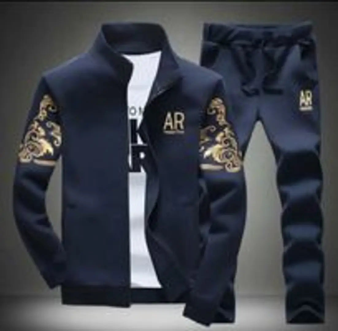 Classy Polyester Printed Track Suit For Men