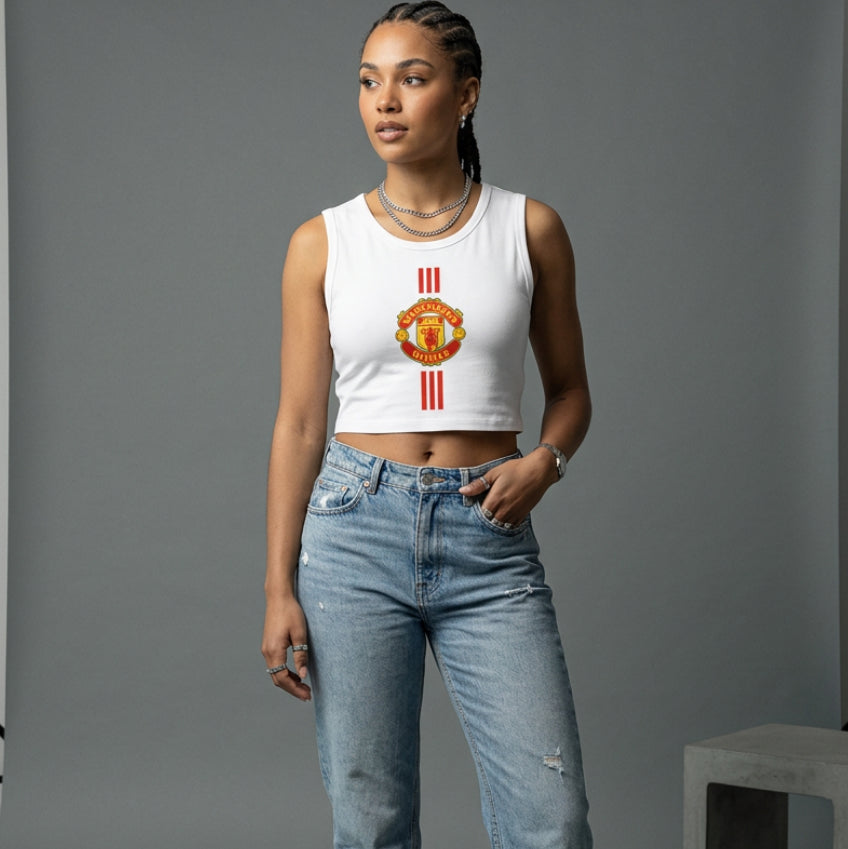 Man Uni Tank Top - White