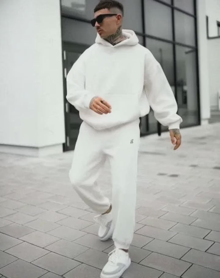 HoodieTrending Stylish Latest Men Sweatshirt Hoodie Co-ord Set