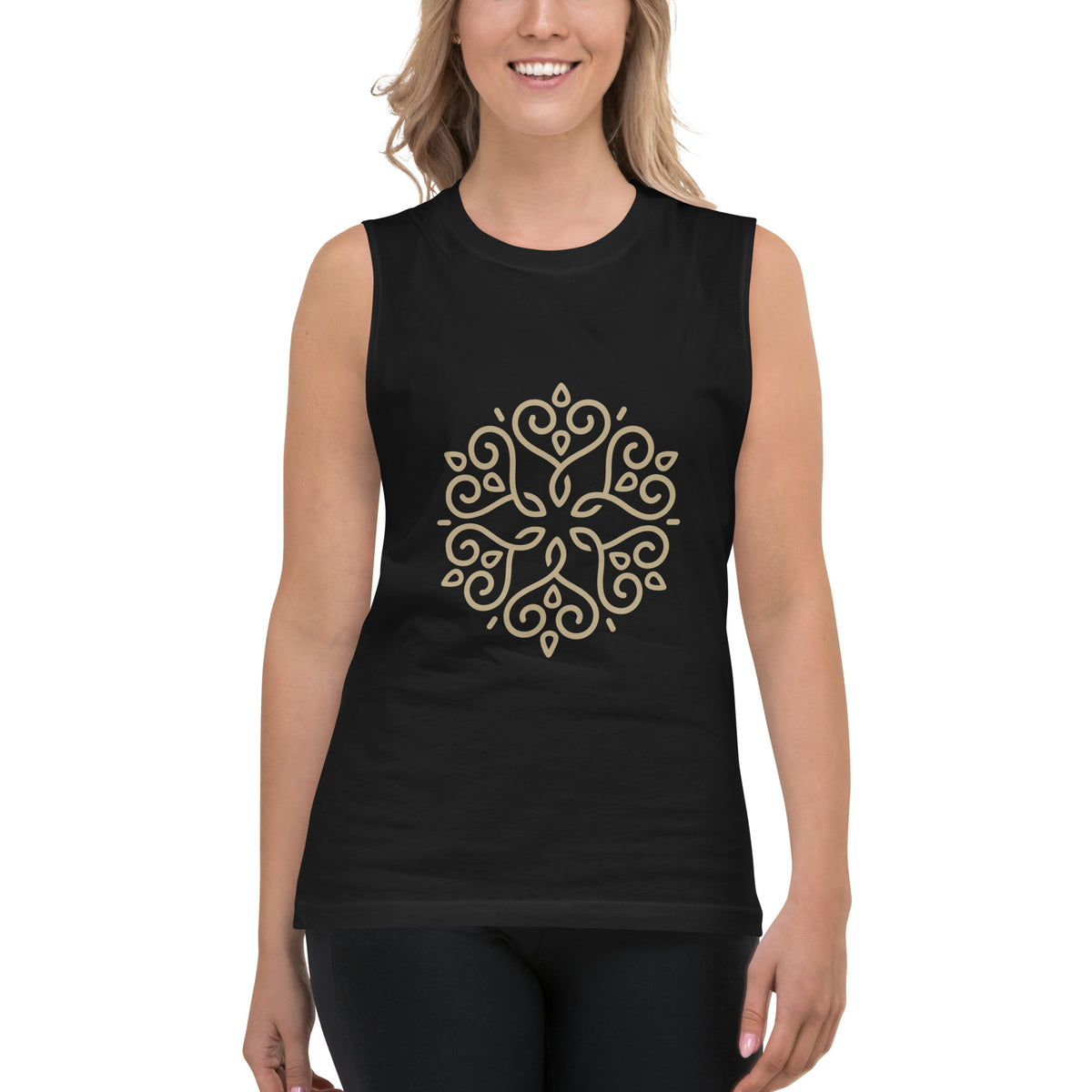 Maori Wheel Muscle Shirt